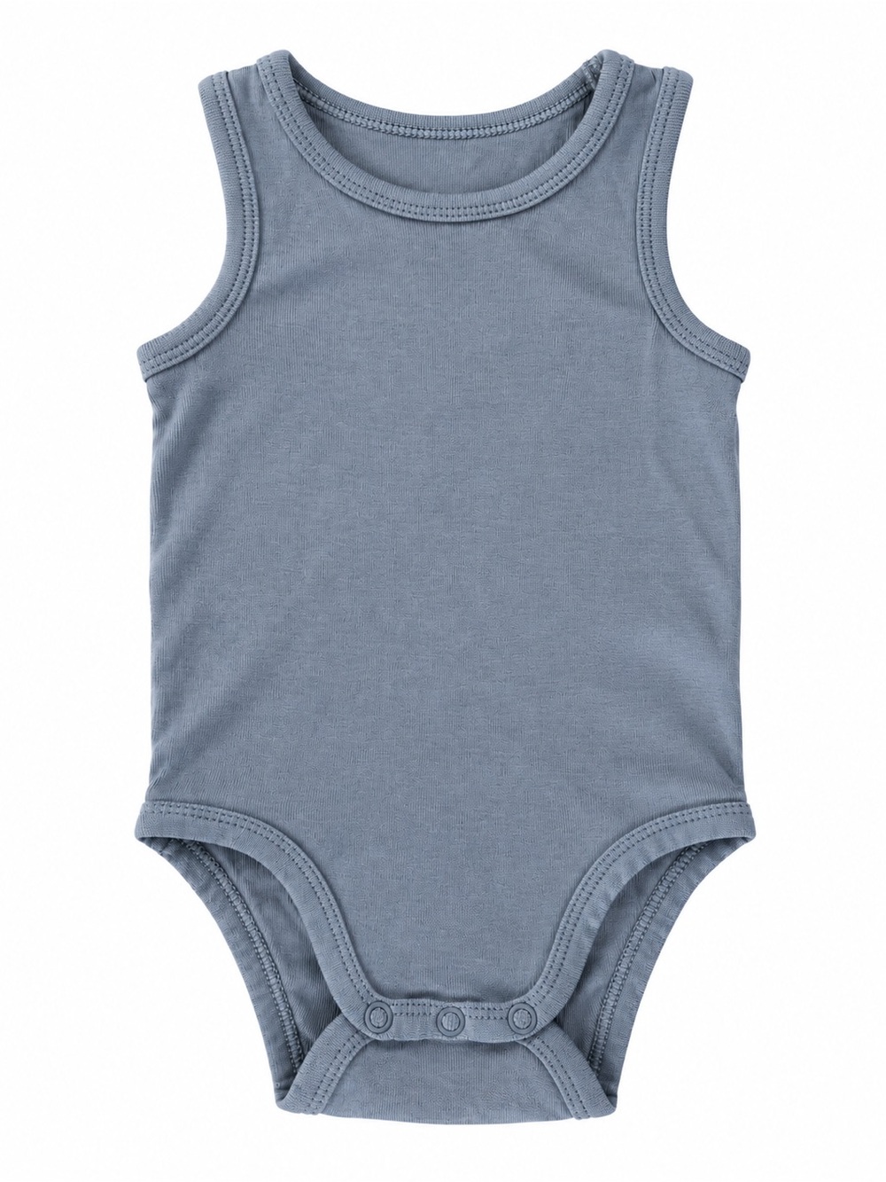 H&M Blue Sleeveless Baby Bodysuit